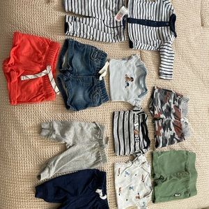 Baby Boy New Born Clothing 27 pieces